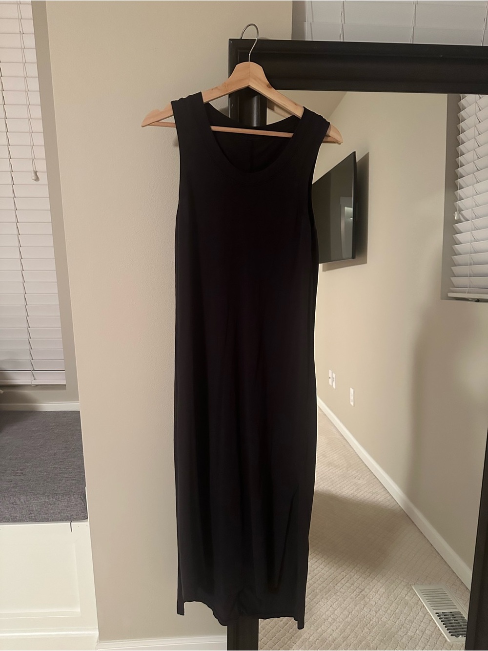 lululemon athletica align Black Midi Dress